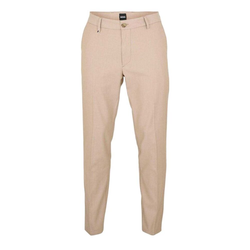 Boss Mens Kane Plain Straight Leg Pants / Medium Beige